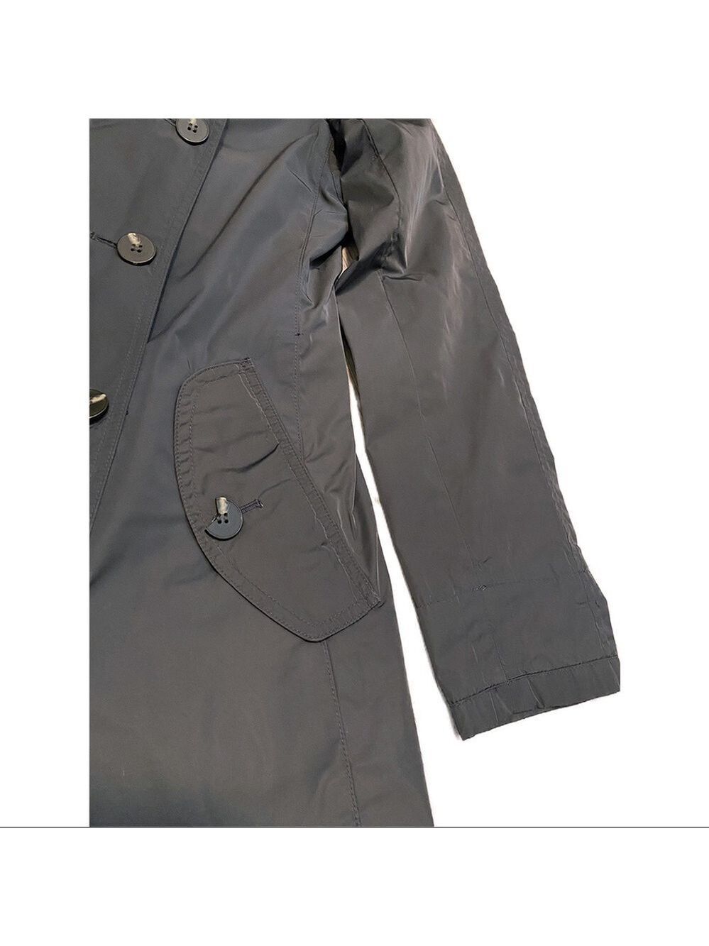 Club Monaco Luxury Designer Trench Coat Jacket - Women XS - Picture 5 of 5